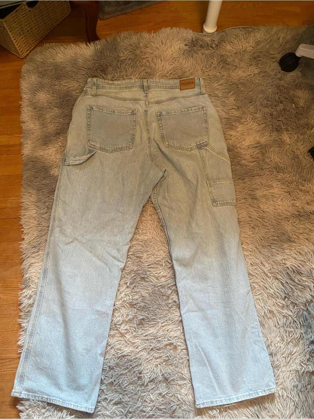 Hollister Light Blue Relaxed Women’s Jeans - Picture 4 of 4